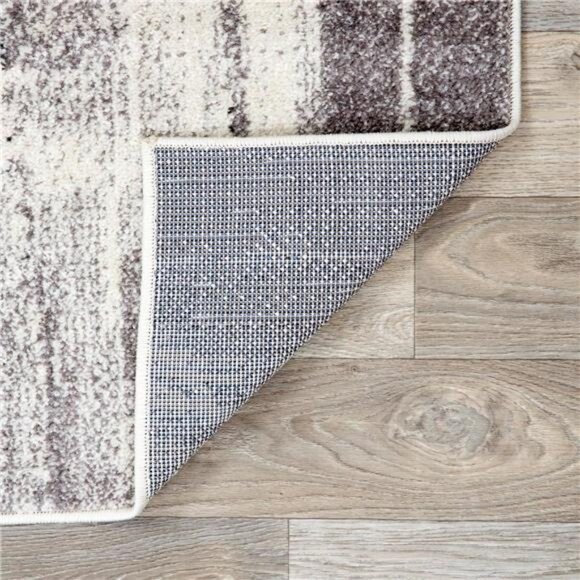 Modern Abstract Area Rug 5' x 7' Gold - Picture 5 of 8